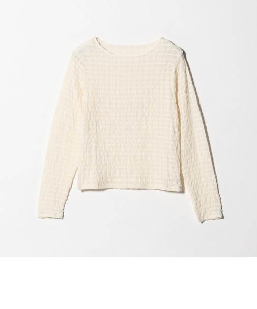 シャーリングボーダー クルーネックTシャツ ＜A DAY IN THE LIFE＞