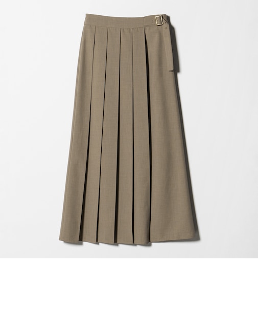 プリーツ ラップスカート ＜A DAY IN THE LIFE＞