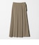 プリーツ ラップスカート ＜A DAY IN THE LIFE＞