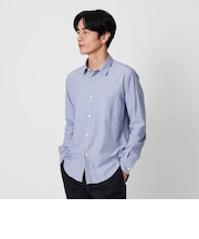 クイック ストレッチ ストライプ レギュラー シャツ SLIM型