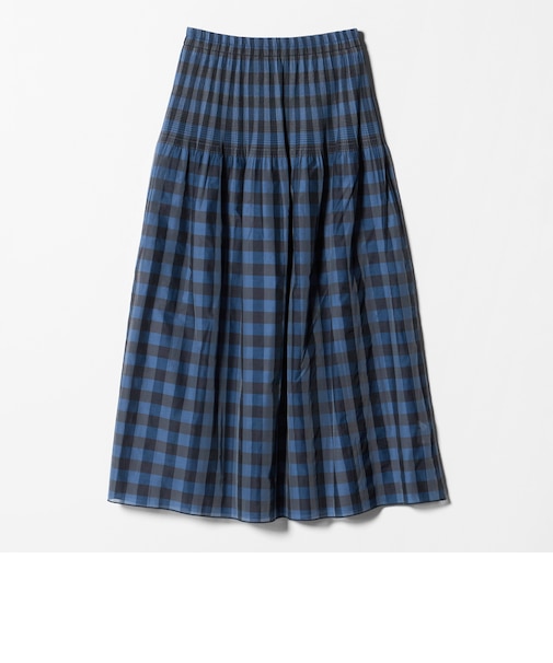 チェック×ストライプ リバーシブルスカート ＜A DAY IN THE LIFE＞