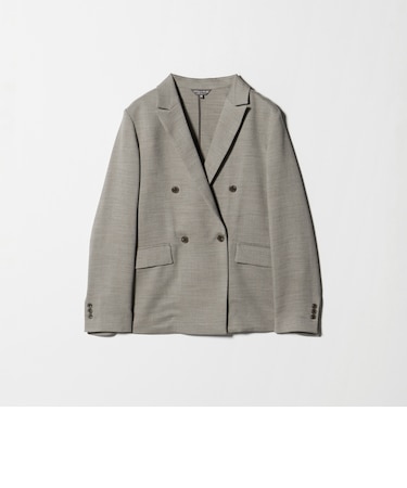 スラブツイル 4ボタン ダブルジャケット ‐セットアップ対応・マシンウォッシャブル‐ ＜A DAY IN THE LIFE＞