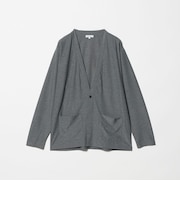 メッシュ メランジ 1ボタン カーディガン＜A DAY IN THE LIFE＞