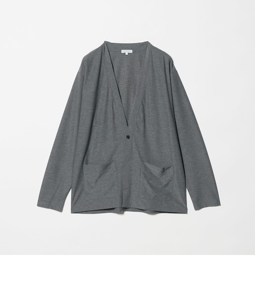 メッシュ メランジ 1ボタン カーディガン＜A DAY IN THE LIFE＞