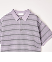 シルケット USAコットン ボーダー ポロシャツ