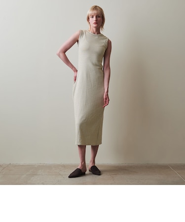 <Steven Alan>コットン ボーダー タンクトップ ワンピース