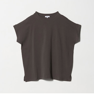 コットン ハイネック フレンチスリーブTシャツ ＜A DAY IN THE LIFE＞