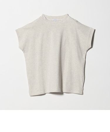 コットン ハイネック フレンチスリーブTシャツ <A DAY IN THE LIFE>