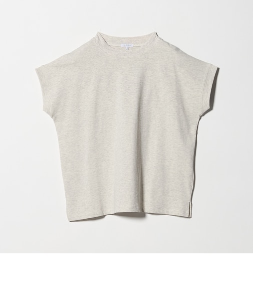 コットン ハイネック フレンチスリーブTシャツ <A DAY IN THE LIFE>