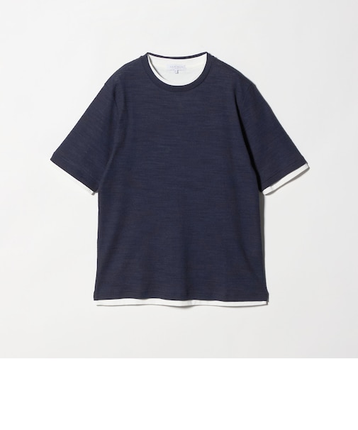 ライト ドビーワッフル レイヤードカットソー＜A DAY IN THE LIFE＞