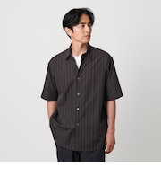 ニュアンス ストライプ レギュラーカラー グランデシャツ