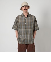 ＜Steven Alan＞ シアー マドラスチェック レギュラーカラー シャツ ALINE LOOSE CASUAL