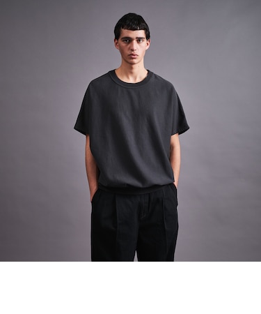 フレンチテリー ドルマン クルーネック