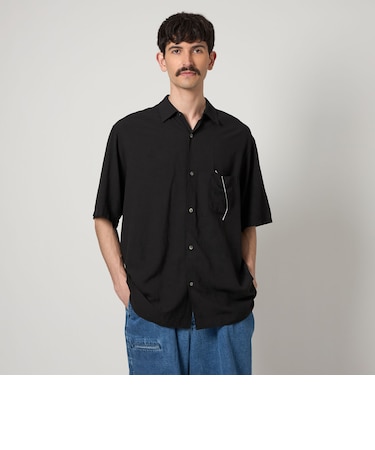 ＜Steven Alan＞ ボイル スラブ ショートスリーブ シャツ ALINE LOOSE CASUAL