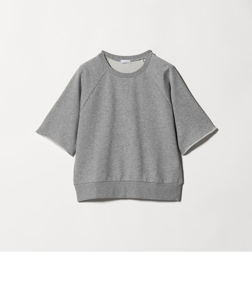 ラメ ウラケ ハーフスリーブスウェット ＜A DAY IN THE LIFE＞