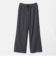 ジャージー ストライプ ワイドパンツ ‐接触冷感‐ ＜A DAY IN THE LIFE＞