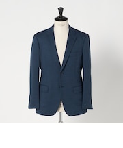 リネンライク スラブツイル 2ボタンジャケット-セットアップ対応・マシンウォッシャブル-＜A DAY IN THE LIFE＞