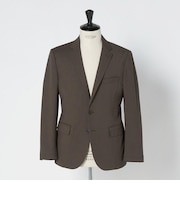 ハイツイスト バーズアイ ドビー 2ボタンジャケット-セットアップ対応・ウォッシャブル-＜A DAY IN THE LIFE＞