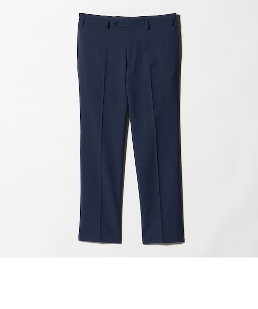 ハイツイスト バーズアイ ドビー ノープリーツスラックス-セットアップ対応・ウォッシャブル-＜A DAY IN THE LIFE＞