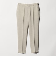 リネンライク スラブツイル スラックス-セットアップ対応・マシンウォッシャブル-＜A DAY IN THE LIFE＞