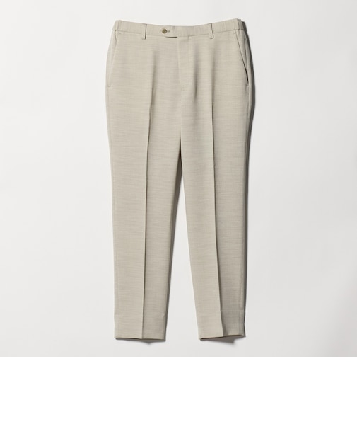 リネンライク スラブツイル スラックス-セットアップ対応・マシンウォッシャブル-<A DAY IN THE LIFE>