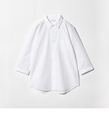 クールマックス サッカー レギュラーカラー7分袖シャツ-吸水速乾-<A DAY IN THE LIFE>