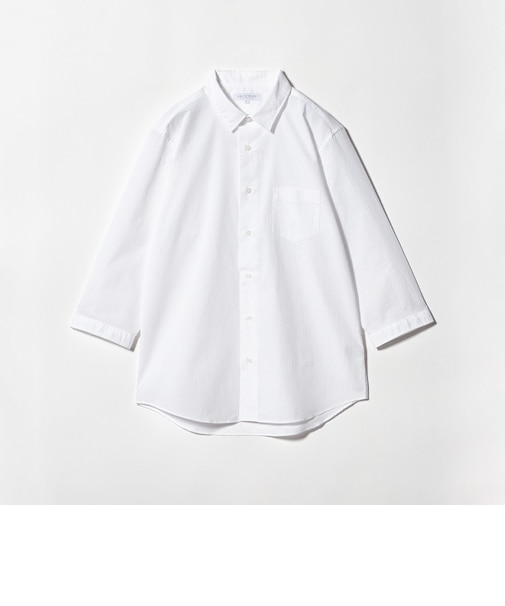 クールマックス サッカー レギュラーカラー7分袖シャツ-吸水速乾-<A DAY IN THE LIFE>