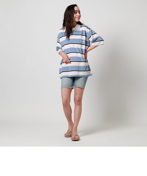 ＜CGS.＞ オーガニックコットン INB 5ポケット デニム ショートパンツ