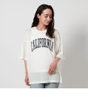<CGS.> アイレット メッシュ クルーネック Tシャツ