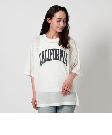 <CGS.> アイレット メッシュ クルーネック Tシャツ