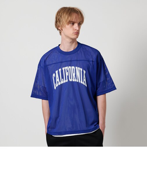 ＜CGS.＞ アイレット メッシュ クルーネック Tシャツ