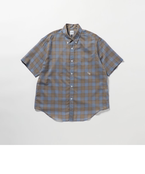 <CGS.> ロー ボタンダウン ショートスリーブ シャツ