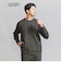 【WARDROBE SMART】ダブルニット クルーネック スウェット/セットアップ対応