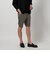【WARDROBE SMART】 Reflax スリム ショートパンツ