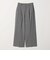 メランジ 1プリーツ ワイドパンツ ‐ウォッシャブル‐＜A DAY IN THE LIFE＞