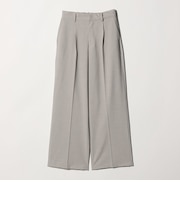 メランジ 1プリーツ ワイドパンツ ‐ウォッシャブル‐＜A DAY IN THE LIFE＞