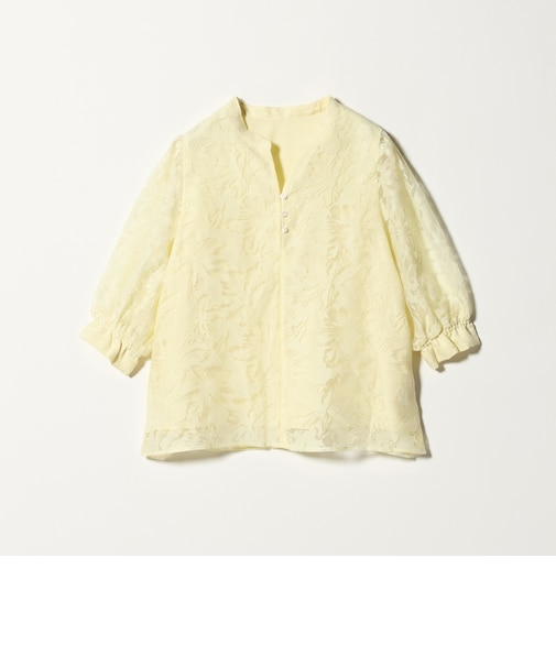 フラワーオパール スキッパーブラウス ＜A DAY IN THE LIFE＞