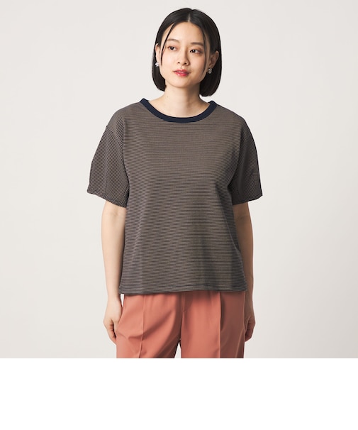 ワッフルボーダー タックスリーブTシャツ ＜A DAY IN THE LIFE＞