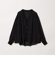 シアー ギャザー シャツカーディガン ＜A DAY IN THE LIFE＞