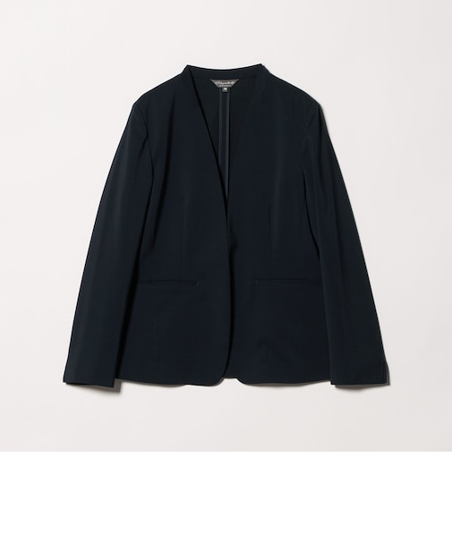 ライトツイル Vネックジャケット ‐セットアップ対応・マシンウォッシャブル‐＜A DAY IN THE LIFE＞