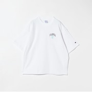 【別注】 ＜Champion＞  9.4oz フロッキー プリント Tシャツ