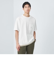 【別注】＜Gramicci＞GLR ヘム レイヤード Tシャツ