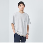 【別注】＜Gramicci＞GLR ヘム レイヤード Tシャツ