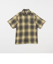 ＜CalTop＞オンブレ チェック ショートスリーブ シャツ