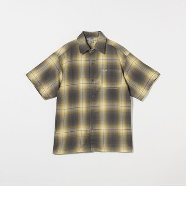 ＜CalTop＞オンブレ チェック ショートスリーブ シャツ