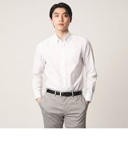 クールマックス クロス ボタンダウンシャツ-イージーケア-＜A DAY IN THE LIFE＞