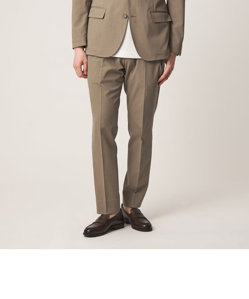 Dot air（R）ドライタッチ ノープリーツ スラックス-セットアップ対応・ストレッチ・マシンウォッシャブル-＜A DAY IN THE LIFE＞