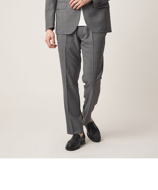 NTS（R）ツイル ノープリーツ スラックス-セットアップ対応・接触冷感・マシンウォッシャブル-＜A DAY IN THE LIFE＞