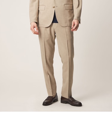 NTS（R）ツイル ノープリーツ スラックス-セットアップ対応・接触冷感・マシンウォッシャブル-＜A DAY IN THE LIFE＞