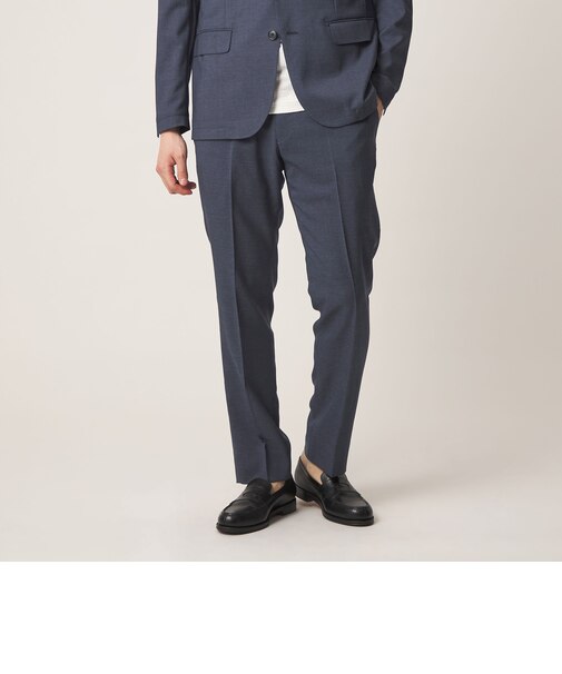 NTS（R）ツイル ノープリーツ スラックス-セットアップ対応・接触冷感・マシンウォッシャブル-＜A DAY IN THE LIFE＞